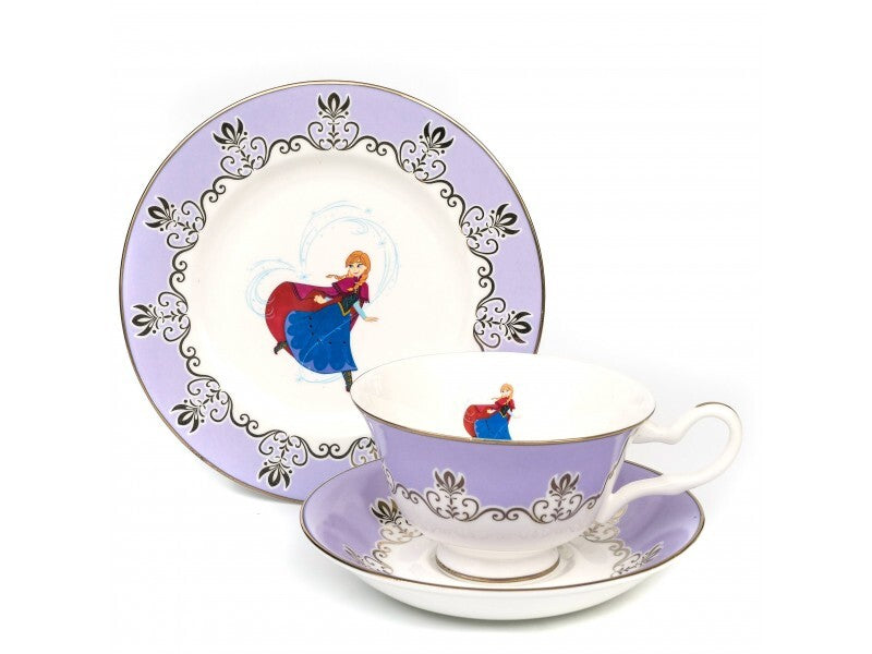 English Ladies Frozen - Anna - Cup And Saucer - Tea Set