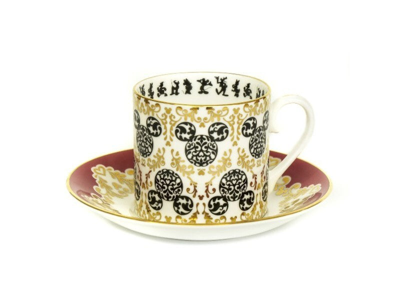 English Ladies Mickey Mouse Modern - Cup And Saucer - Tea Set