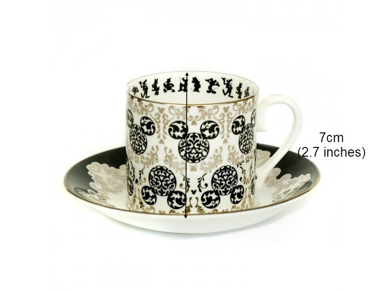 English Ladies Mickey Mouse Vintage - Cup And Saucer - Tea Set