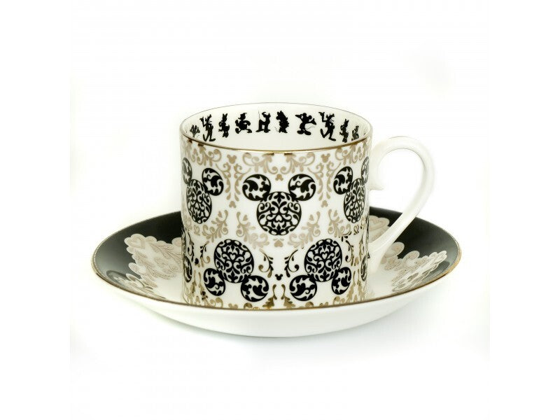 English Ladies Mickey Mouse Vintage - Cup And Saucer - Tea Set
