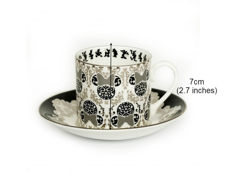 English Ladies Minnie Mouse Vintage - Cup And Saucer - Tea Set