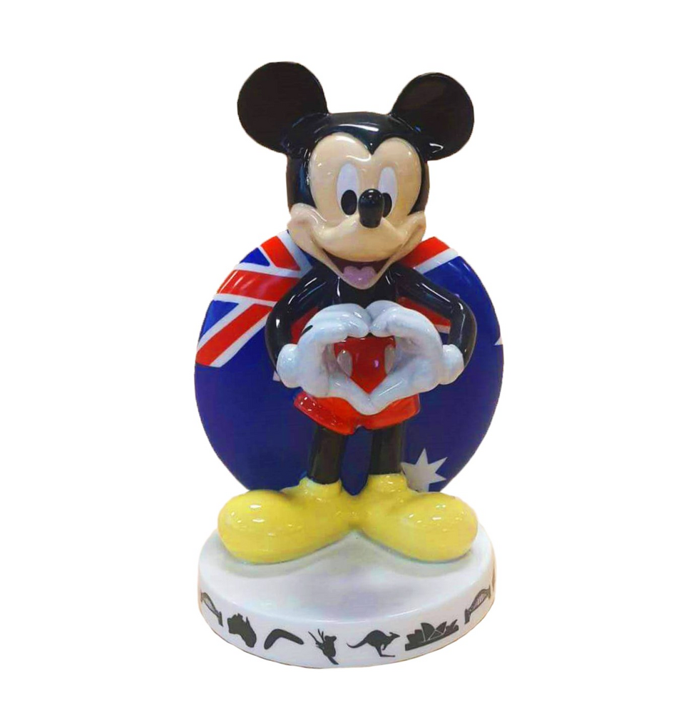 English Ladies Mickey Mouse - Mickey Mouse Loves Australia 2020 Special Edition Figurine