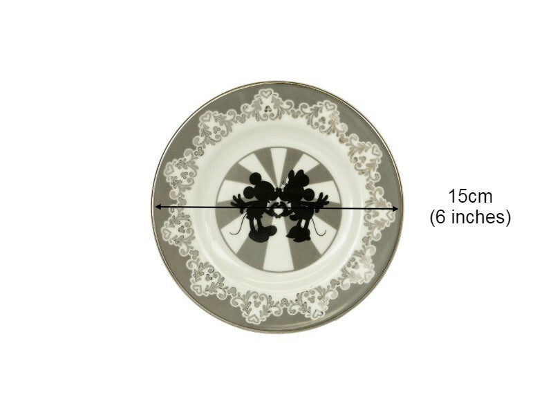 English Ladies Mickey and Minnie Mouse Vintage - 16cm Plate