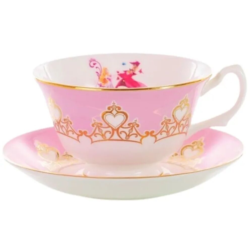 English Ladies Sleeping Beauty - Aurora - Cup And Saucer - Tea Set