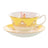 English Ladies Beauty And The Beast - Belle - Cup And Saucer - Tea Set