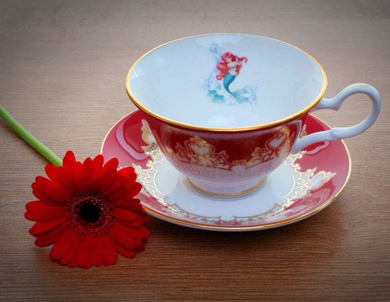 English Ladies The Little Mermaid - Ariel - Cup And Saucer - Tea Set
