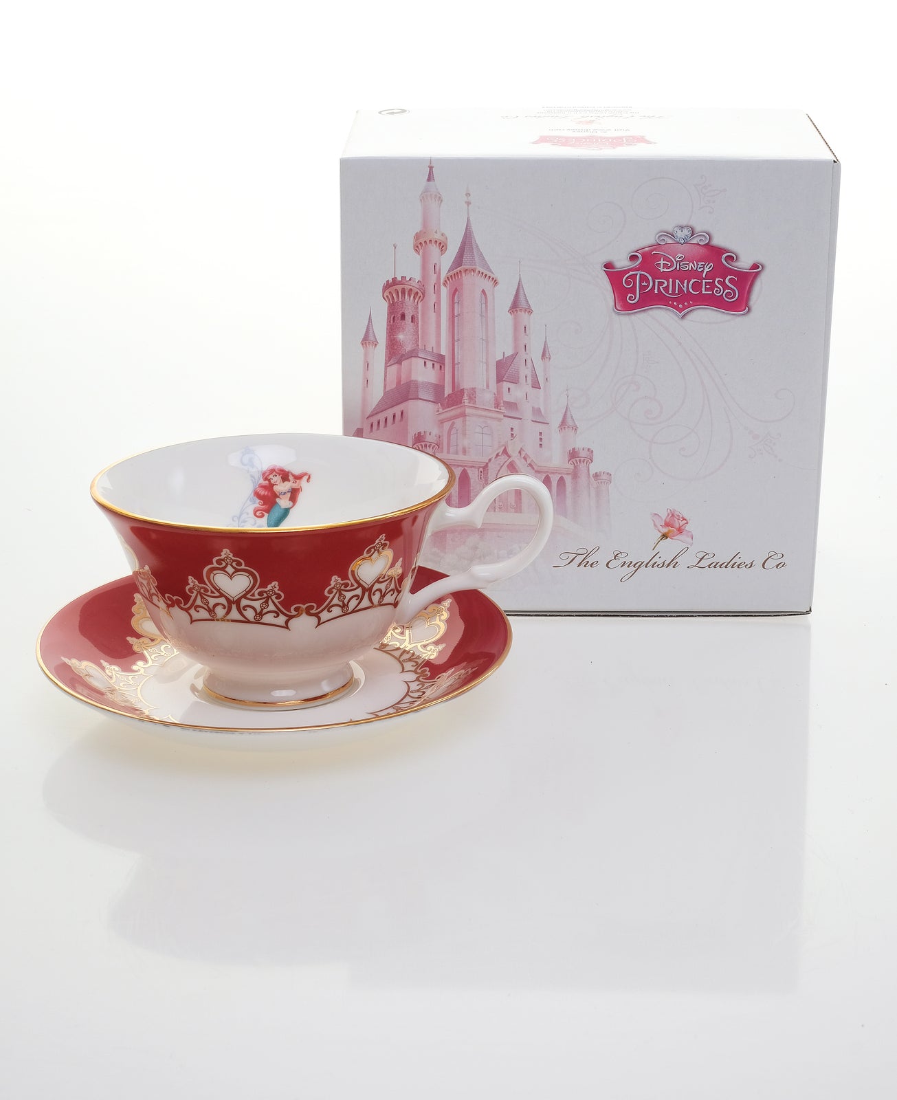 English Ladies The Little Mermaid - Ariel - Cup And Saucer - Tea Set