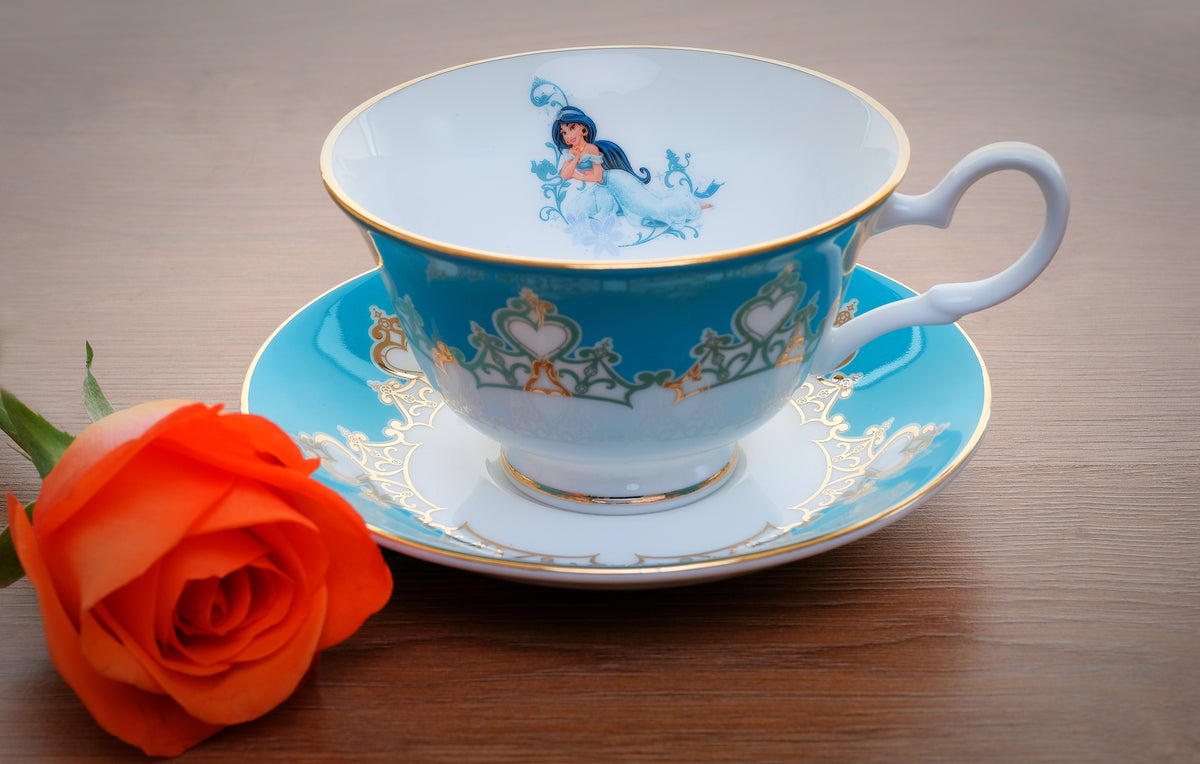 English Ladies Aladdin - Jasmine - Cup And Saucer - Tea Set