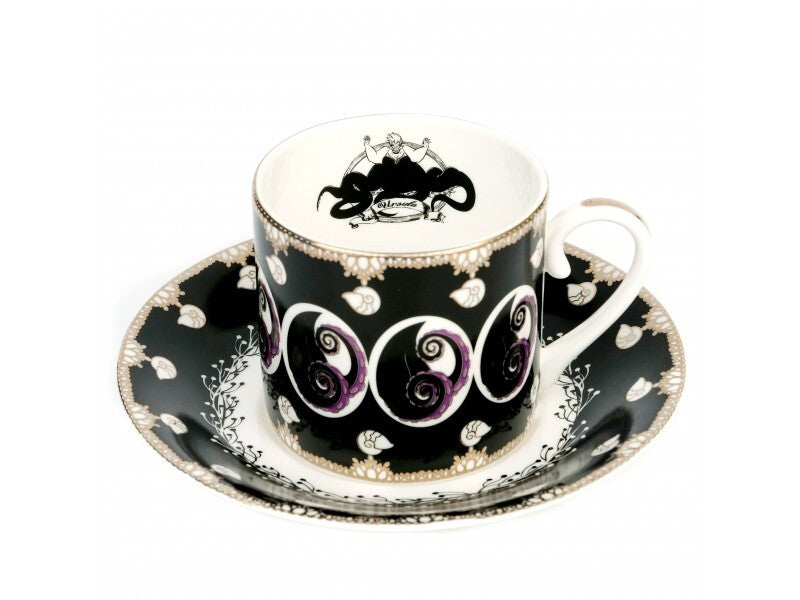 English Ladies The Little Mermaid - Ursula - Cup And Saucer - Tea Set