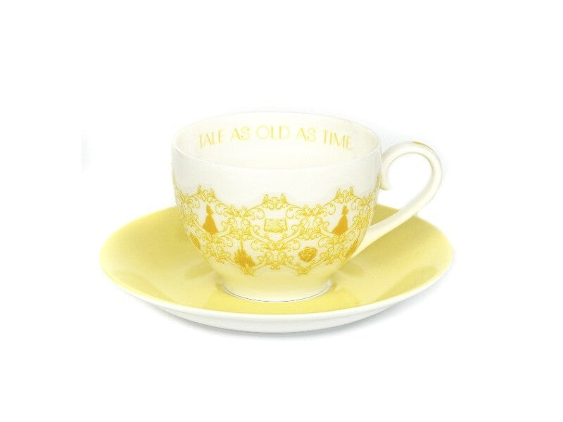 English Ladies Beauty And The Beast - Belle - Colour Story Cup And Saucer - Tea Set