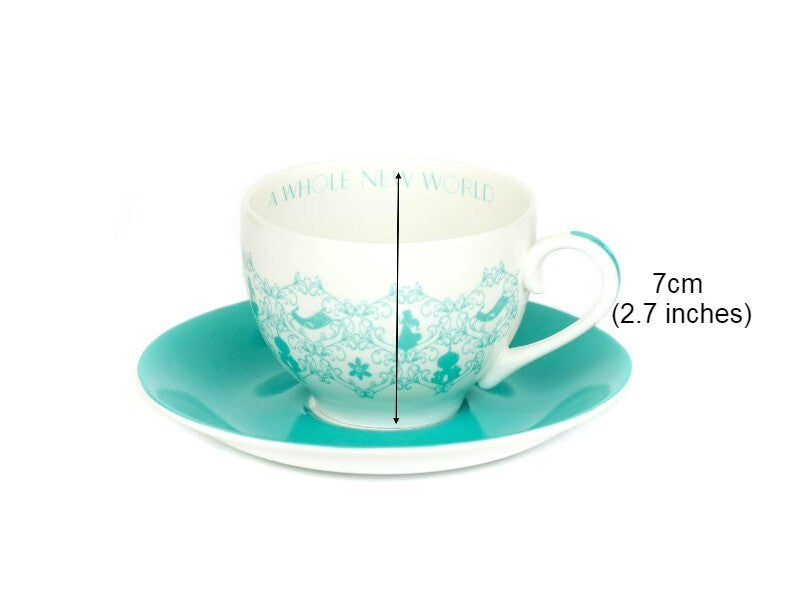 English Ladies Aladdin - Jasmine - Colour Story Cup And Saucer - Tea Set