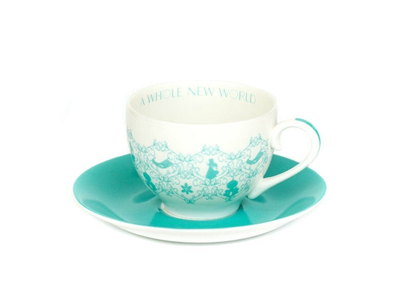 English Ladies Aladdin - Jasmine - Colour Story Cup And Saucer - Tea Set