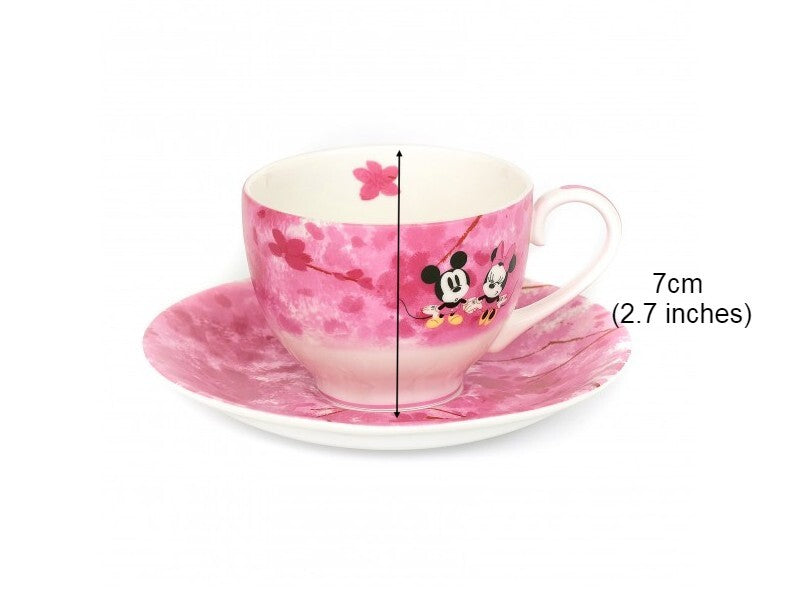 English Ladies Mickey and Minnie Mouse Spring - Cup And Saucer - Tea Set