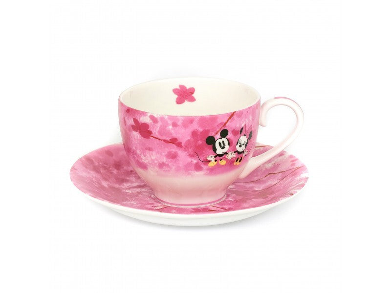 English Ladies Mickey and Minnie Mouse Spring - Cup And Saucer - Tea Set