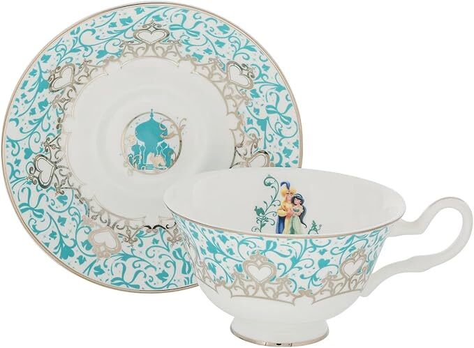 English Ladies Aladdin - Jasmine - Wedding Cup And Saucer