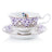 English Ladies Tangled - Rapunzel - Wedding Cup And Saucer