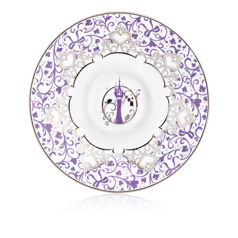 English Ladies Tangled - Rapunzel - Wedding Cup And Saucer
