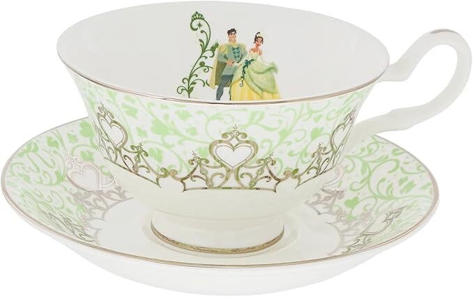 English Ladies The Princess And The Frog - Tiana - Wedding Cup And Saucer