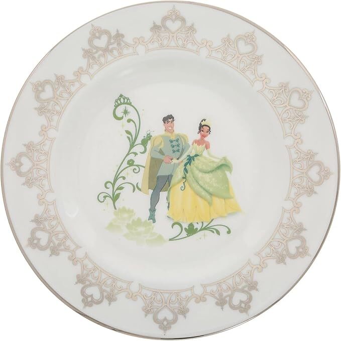 English Ladies The Princess And The Frog - Tiana - Wedding 15cm Plate