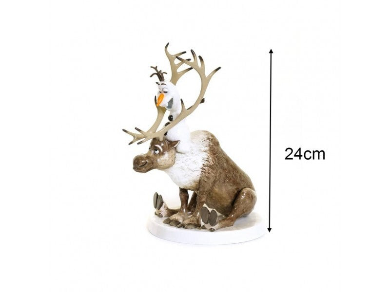 English Ladies Frozen - Olaf and Sven Figurine