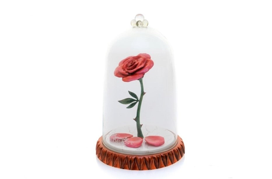 English Ladies Beauty and the Beast - The Enchanted Rose Figurine
