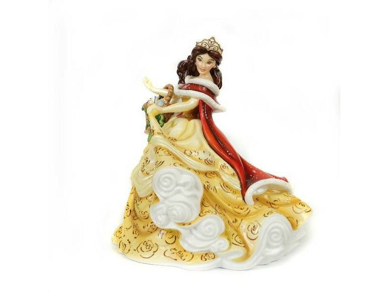 English Ladies Beauty And The Beast - Winter Belle Limited Edition Figurine
