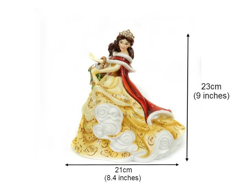 English Ladies Beauty And The Beast - Winter Belle Limited Edition Figurine