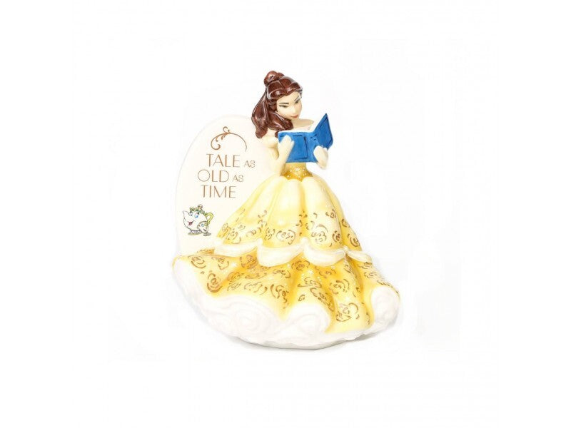 English Ladies Beauty and the Beast - Belle Flatback Figurine