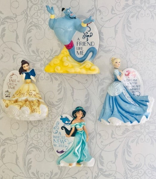 English Ladies Cinderella Flatback Figurine