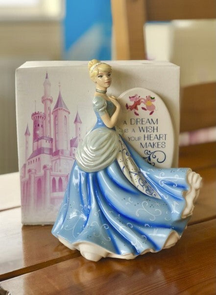 English Ladies Cinderella Flatback Figurine