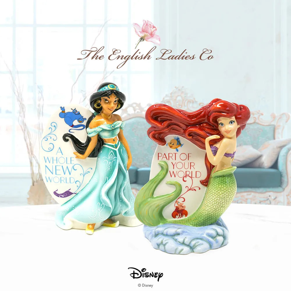 English Ladies Aladdin - Jasmine Flatback Figurine