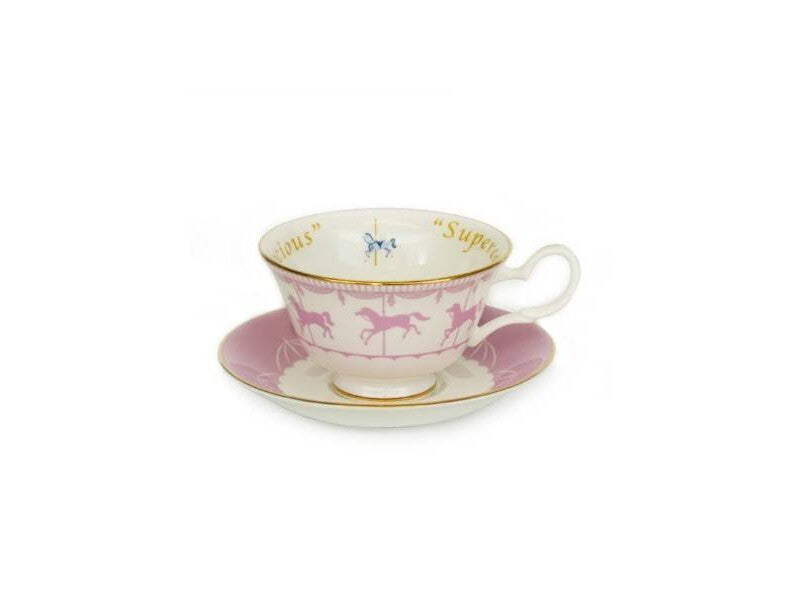 English Ladies Mary Poppins - Supercalifragilisticexpialidocious - Cup And Saucer - Tea Set