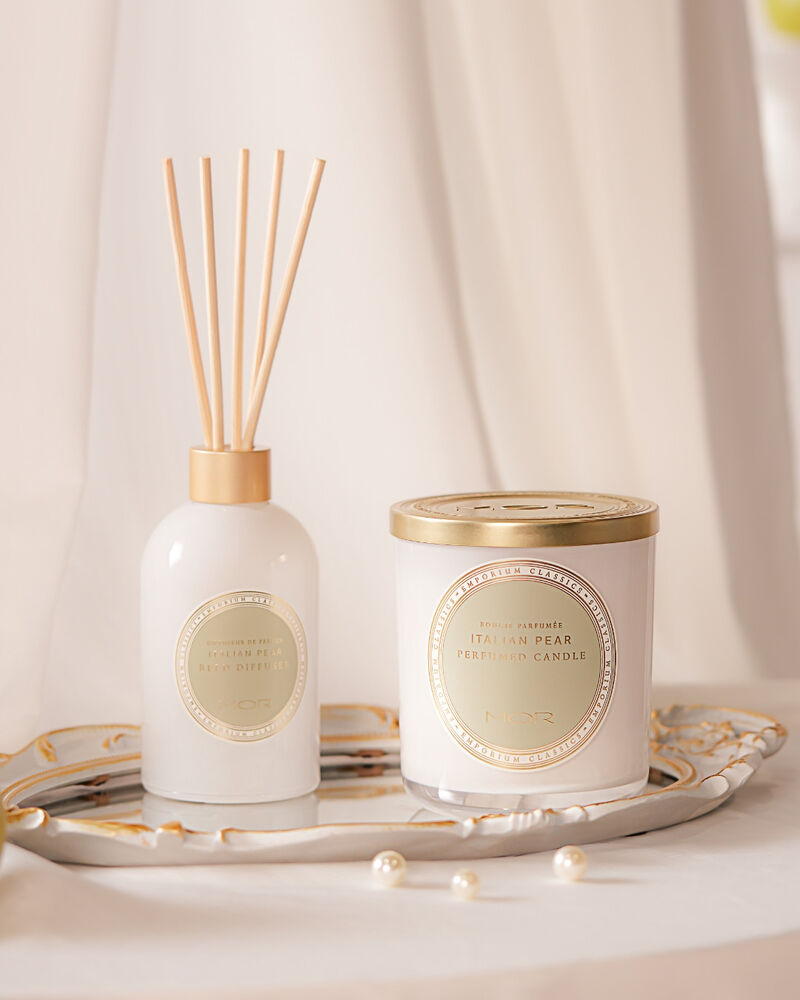 MOR Emporium Classics Perfumed Candle - Blanc Italian Pear