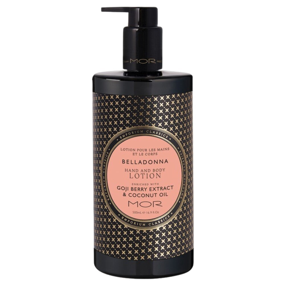 MOR Emporium Classics Hand & Body Lotion 500ml - Belladonna