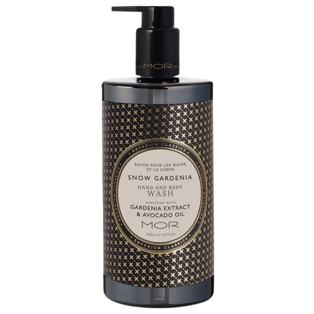 MOR Emporium Classics Hand & Body Wash 500ml - Snow Gardenia