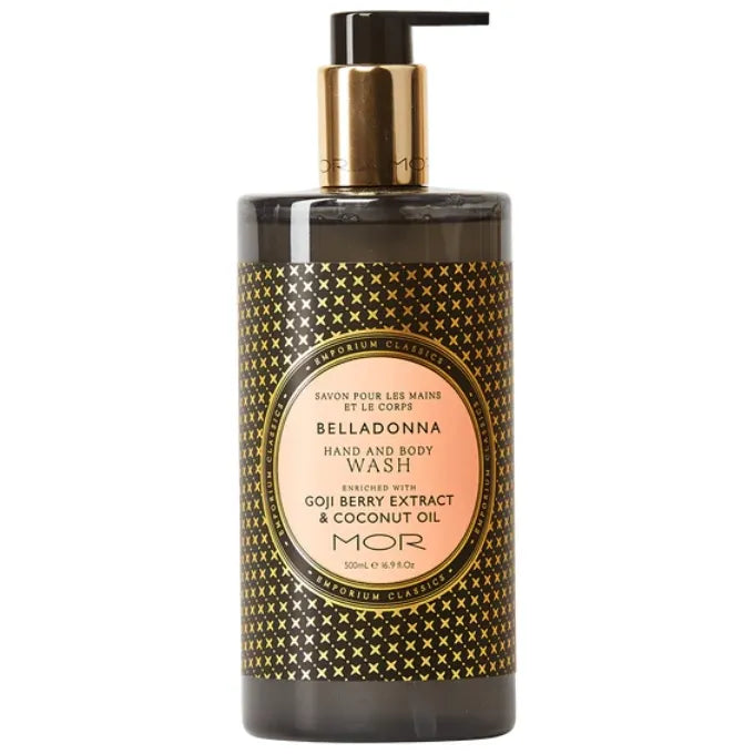MOR Emporium Classics Hand & Body Wash 500ml - Belladonna