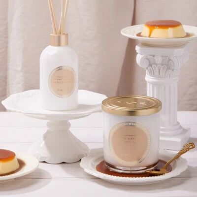 MOR Emporium Classics Reed Diffuser - Blanc Crème Caramel