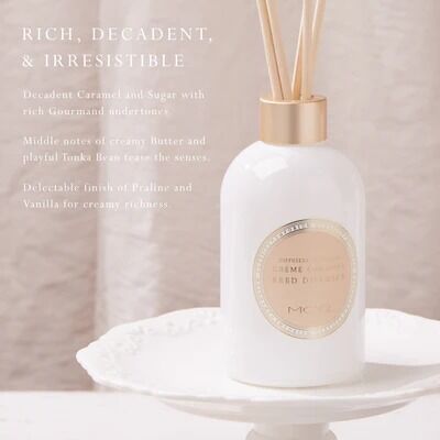MOR Emporium Classics Reed Diffuser - Blanc Crème Caramel