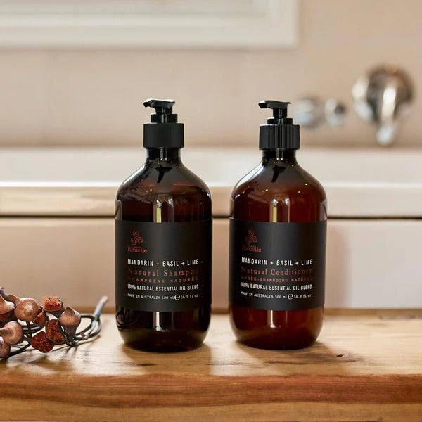 Urban Rituelle Equilibrium Natural Shampoo - Mandarin, Basil & Lime 500ml