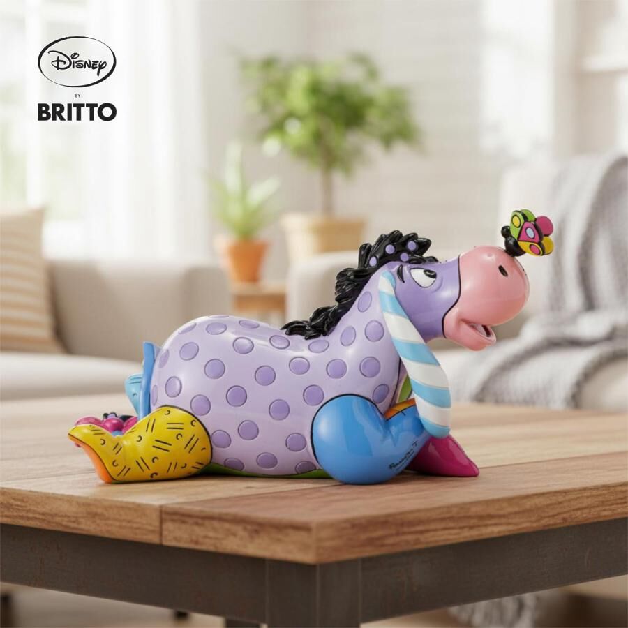 Disney Britto Eeyore Lying Mini Figurine