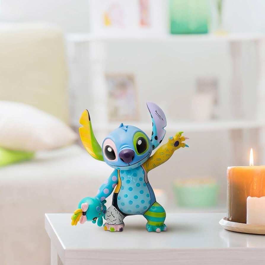 Disney Britto Stitch & Scrump Large Figurine