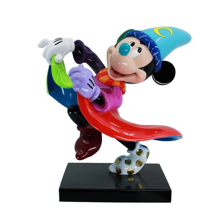 Disney Britto Fantasia 85th Anniversary Sorcerer Mickey Figurine Large