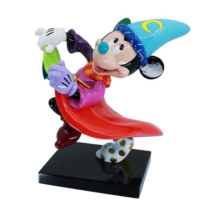 Disney Britto Fantasia 85th Anniversary Sorcerer Mickey Figurine Large