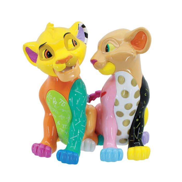 Disney Britto Simba & Nala Figurine Large