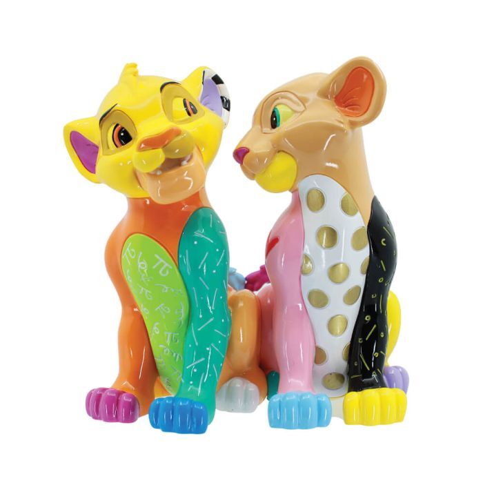 Disney Britto Simba & Nala Figurine Large