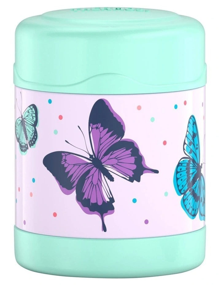 Thermos FUNtainer Vaccuum Insulated Food Jar Butterfly Frenzy 290ml