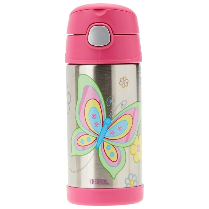 Thermos Funtainer Drink Bottle 355ml Butterfly