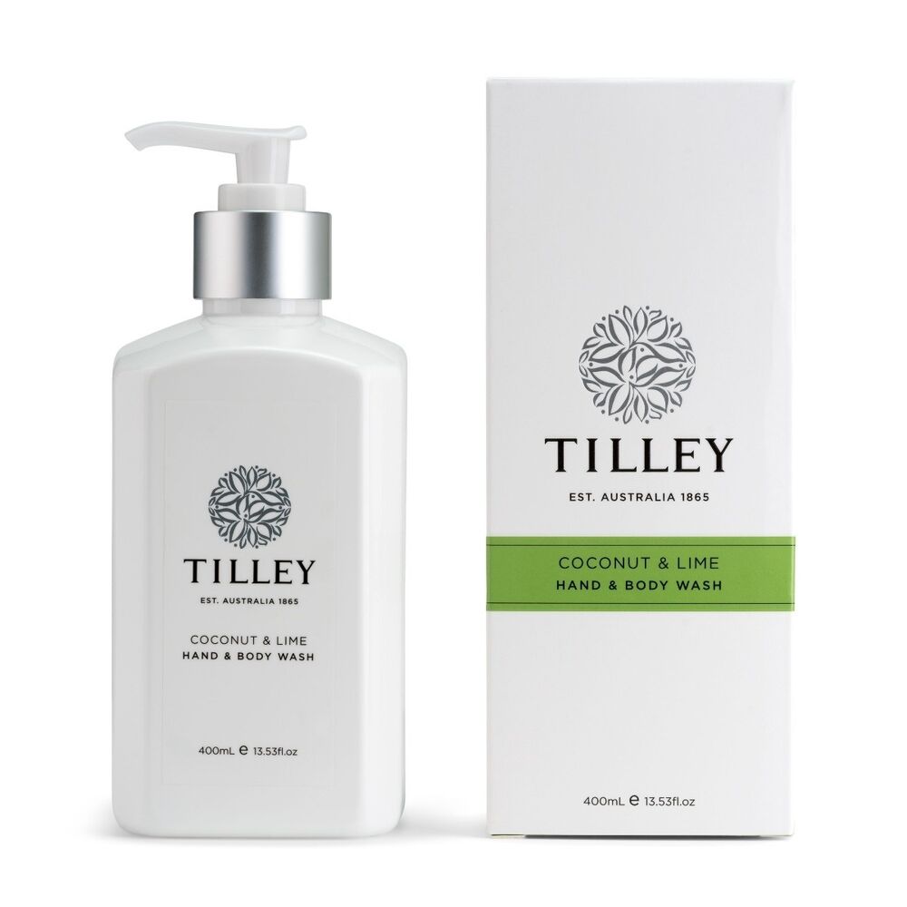 Tilley Body Wash - Coconut & Lime 400ml