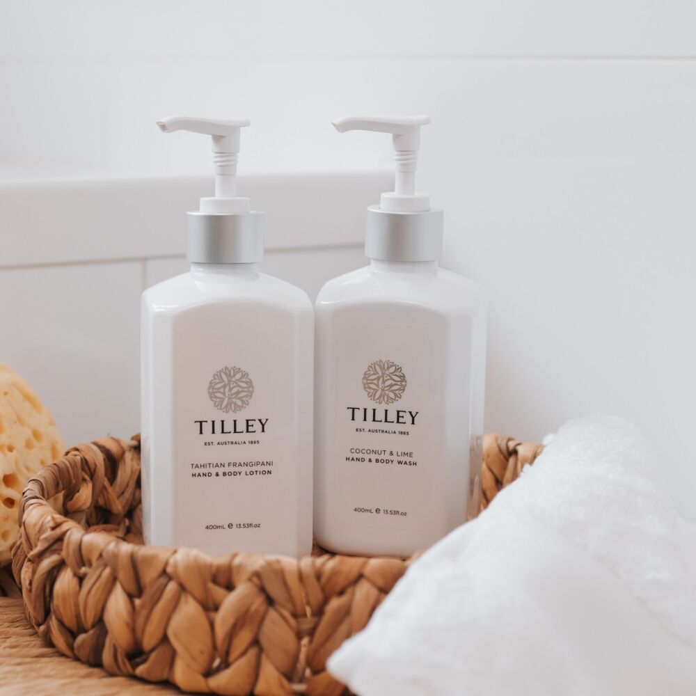 Tilley Body Wash - Tahitian Frangipani 400ml