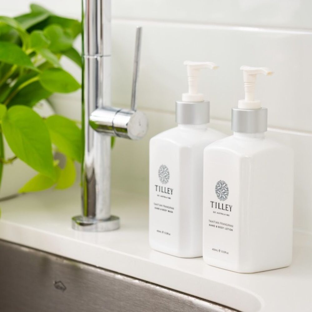 Tilley Body Wash - Tahitian Frangipani 400ml